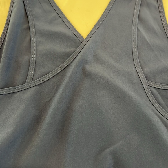 NWOT Patagonia blue technical nylon fabric sundress with wrap back design - Picture 6 of 12